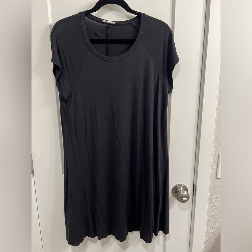 Nordstrom Rack Mini Black Swing Dress